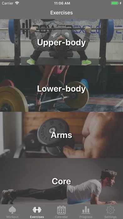 Ace Workout應用截圖