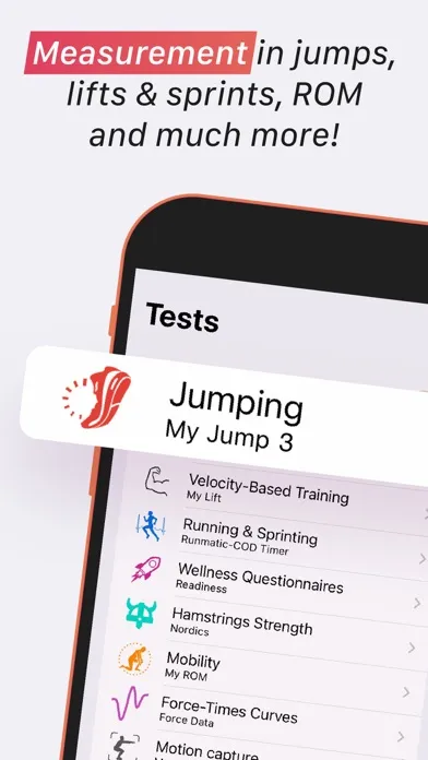 Tangkapan skrin My Jump Lab (My Jump 3)