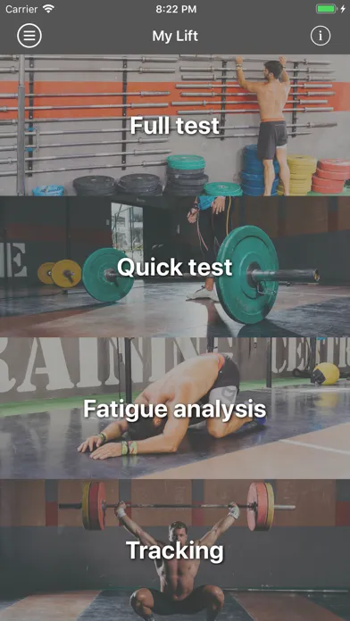 My Lift: Measure your strength Screenshots