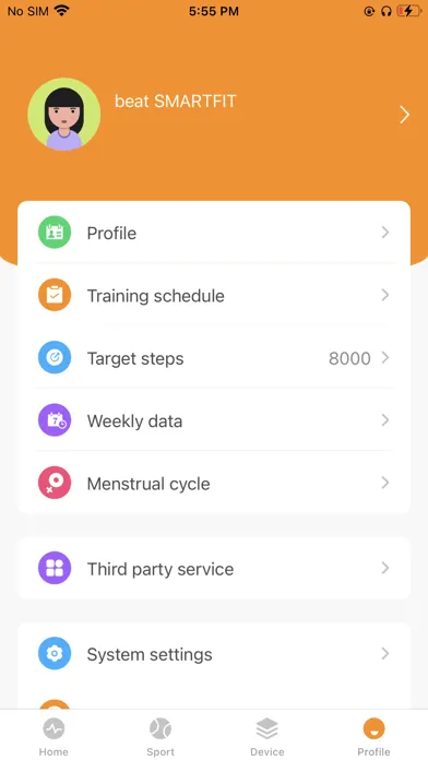 ภาพหน้าจอของ CB-SmartFit