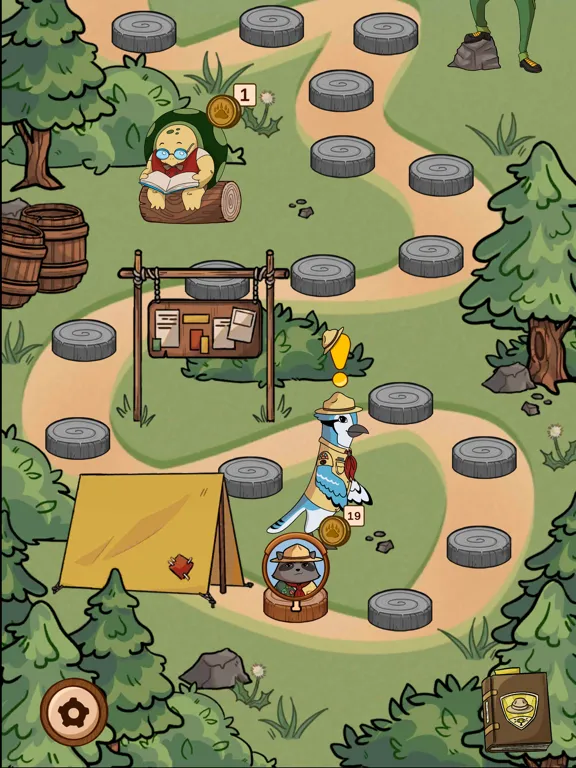 Tangkapan layar Smokey's Scouts iPad 