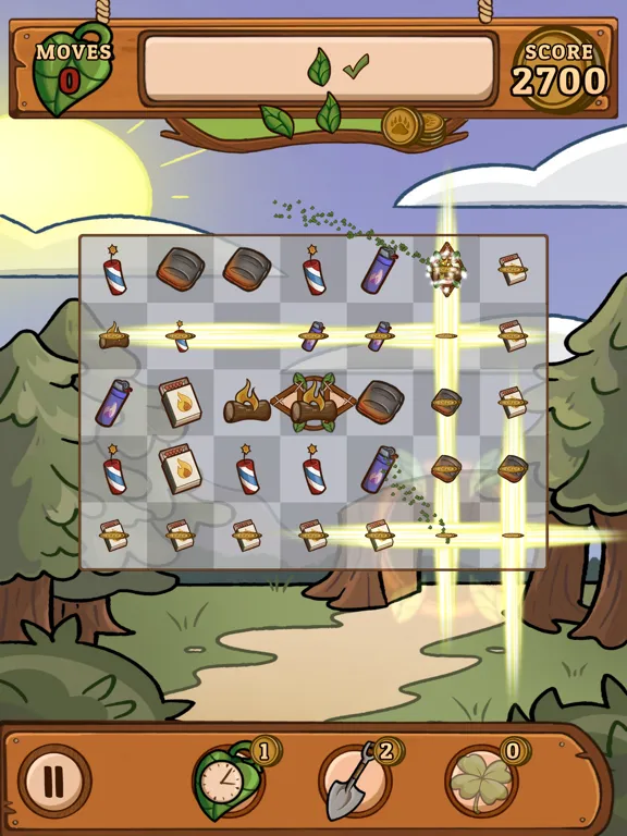 Tangkapan layar Smokey's Scouts iPad 