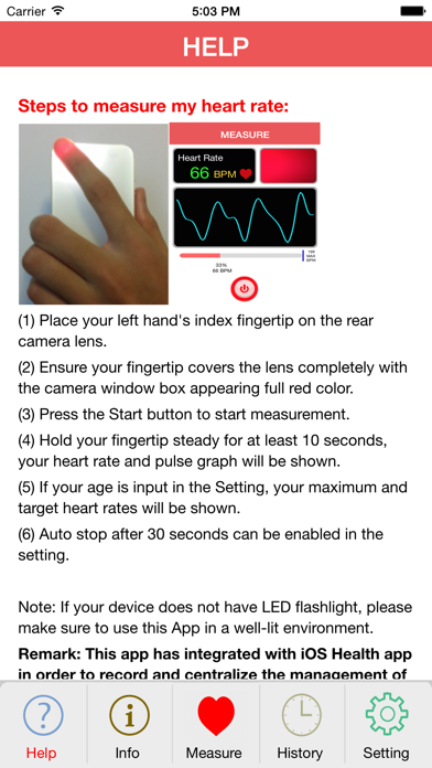 Screenshot di My Heart Rate (Lite)