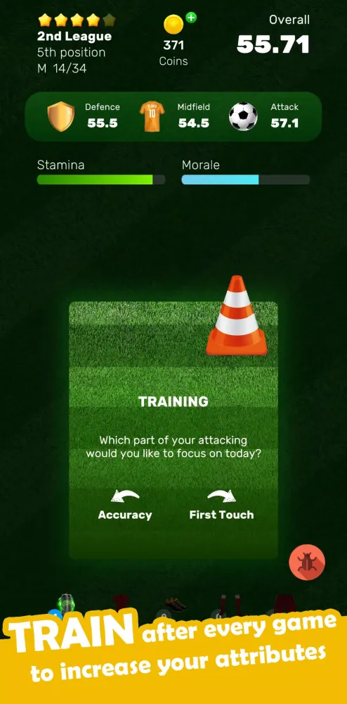 Football Career スクリーンショット