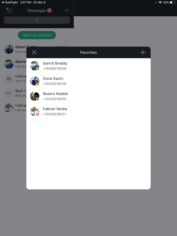 CDK Communicator iPad  스크린샷