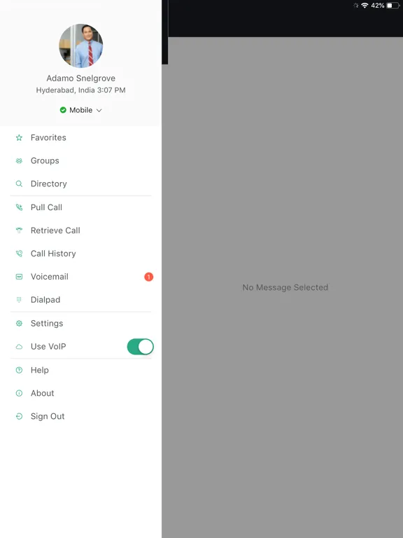 CDK Communicator iPad  스크린샷