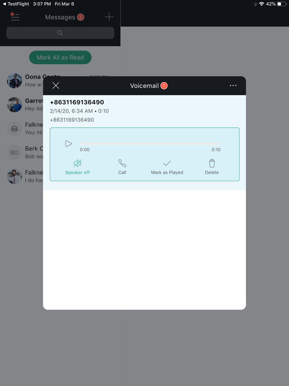 CDK Communicator iPad  스크린샷