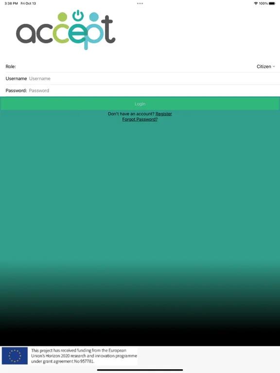 CitizenApp - Accept iPad  Screenshots