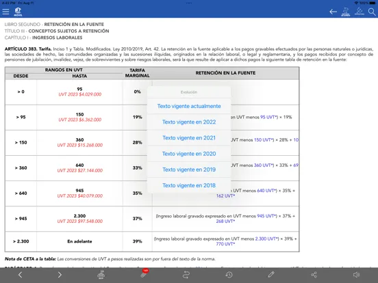 ภาพหน้าจอของ ET Móvil - CETA iPad 