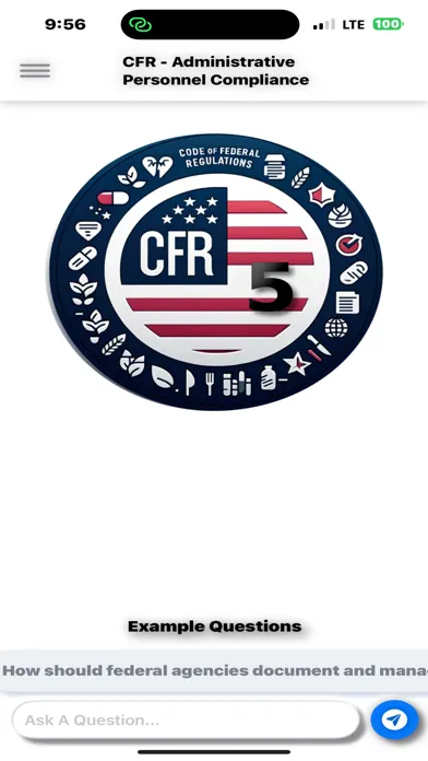 CFR AI - Title 5應用截圖