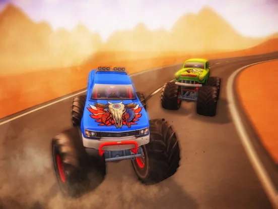 Monster Truck Racing Game-s 3D iPad  Screenshots