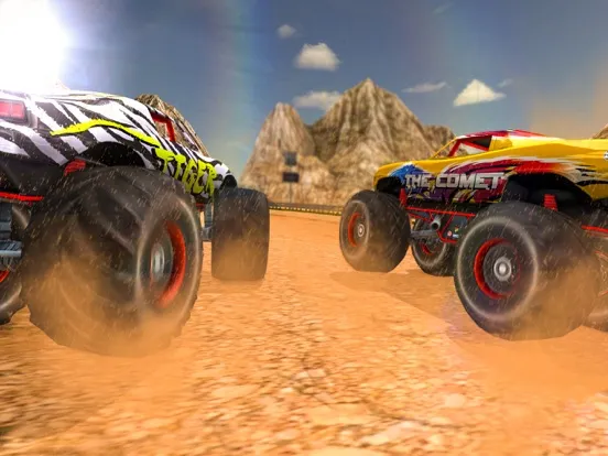 Monster Truck Racing Game-s 3D iPad  Screenshots