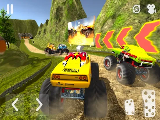 Monster Truck Racing Game-s 3D iPad  Screenshots