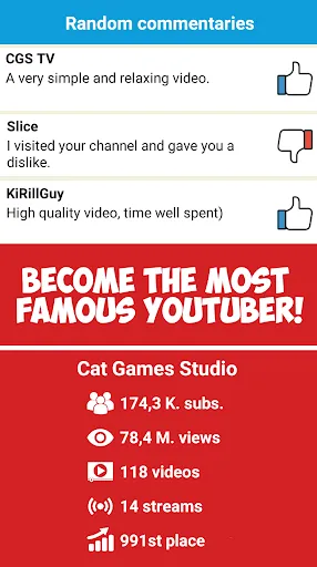Capturas de pantalla de Tuber Life Simulator (Tycoon)