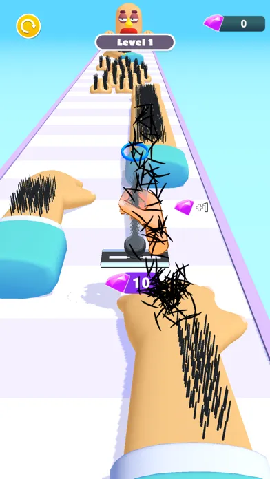 Screenshot di Hair Fashion Run