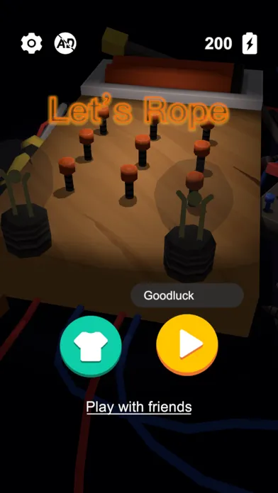 Capturas de tela do Let's Rope - 2 players game