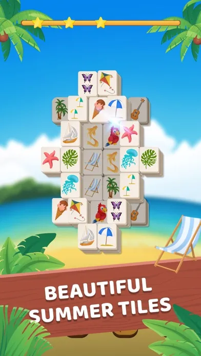 Captures d'écran de Mahjong Summer Relax