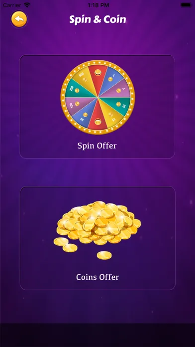 Tangkapan layar iSpin - Daily Spin & Coin