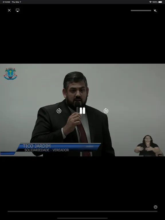 TV Câmara Macaé iPad  Screenshots