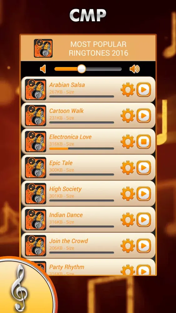 Most Popular Ringtones 2017 Screenshots