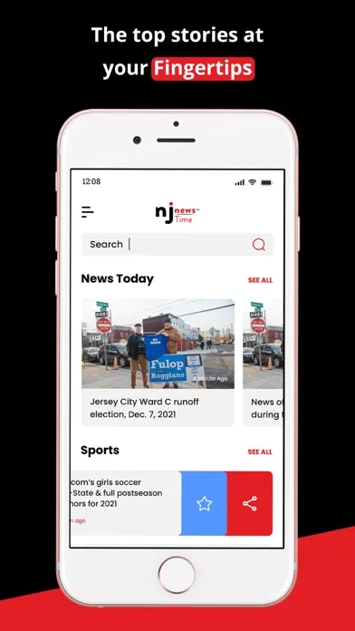 NJ News Time سکرین شاٹس