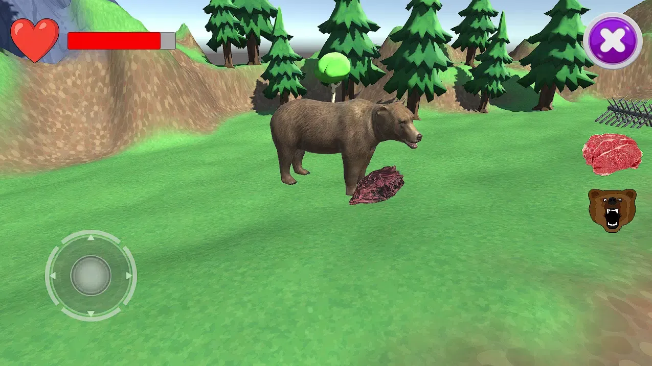 Bear simulator Screenshots
