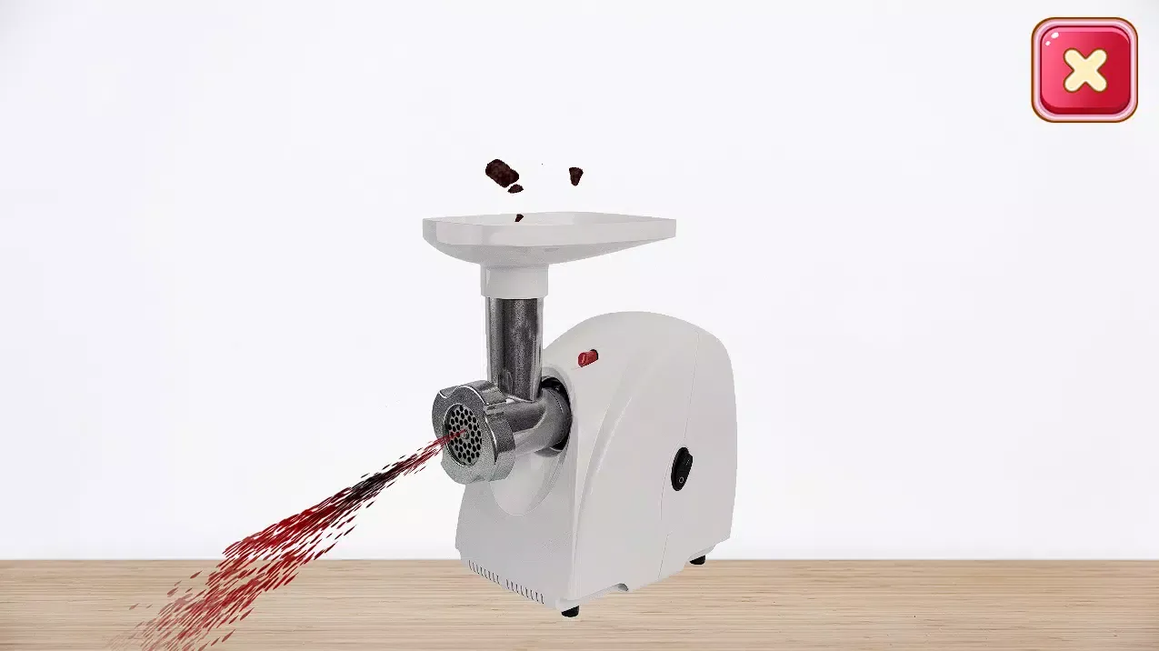 Capturas de tela do Meat grinder