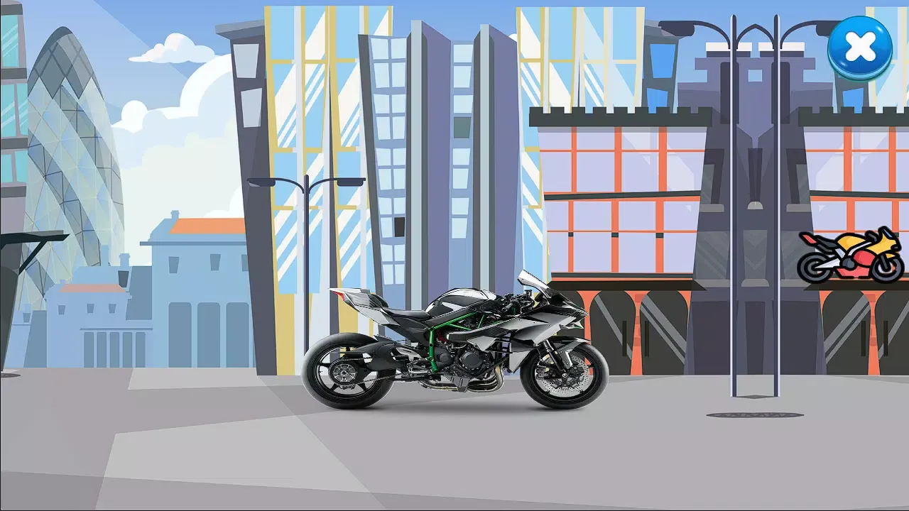 Motorcycle simulator Ekran Görüntüleri