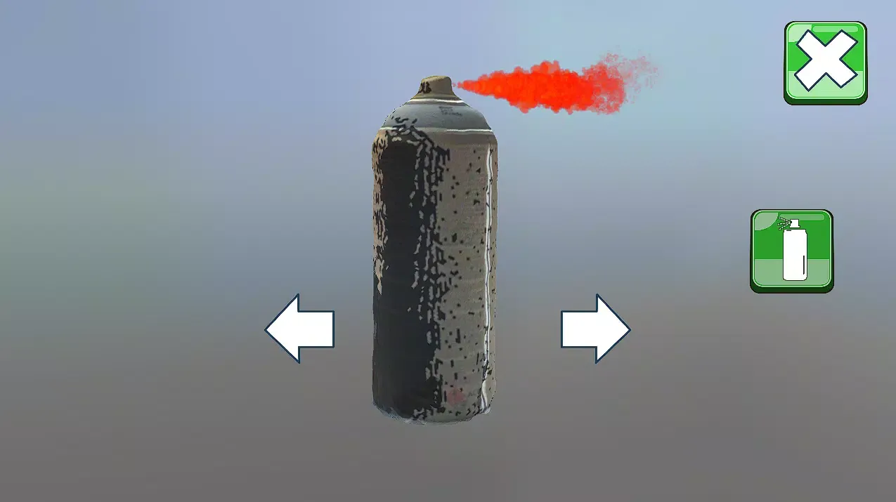 Zrzuty ekranu Pepper spray