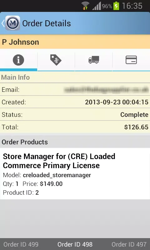 Zrzuty ekranu CRE Loaded Mobile Assistant