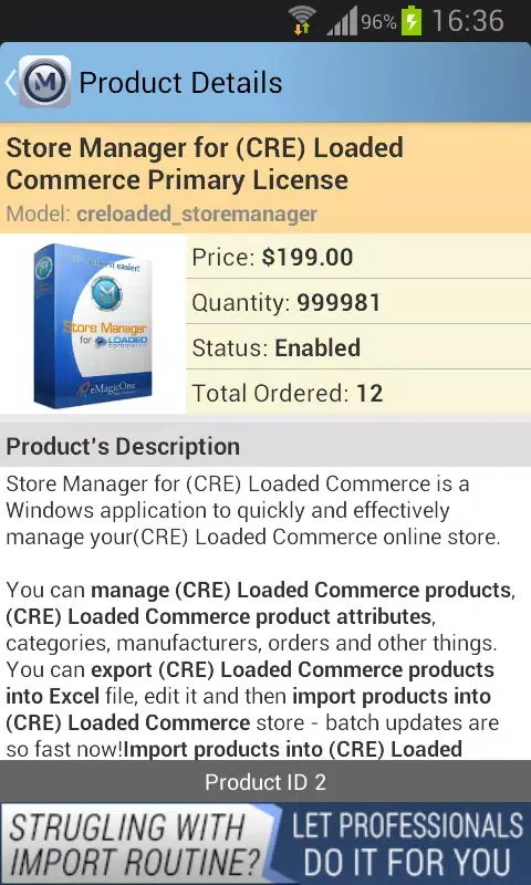Zrzuty ekranu CRE Loaded Mobile Assistant