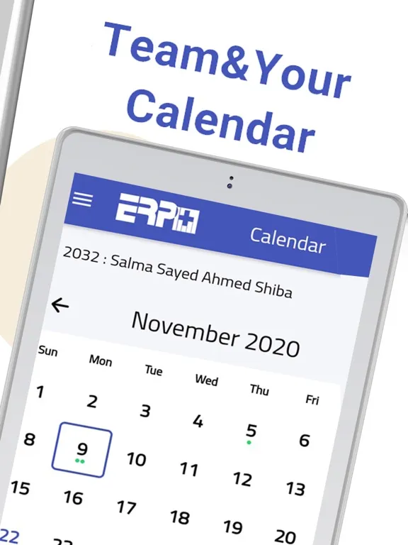 Capturas de pantalla de CRM ERP+ iPad 