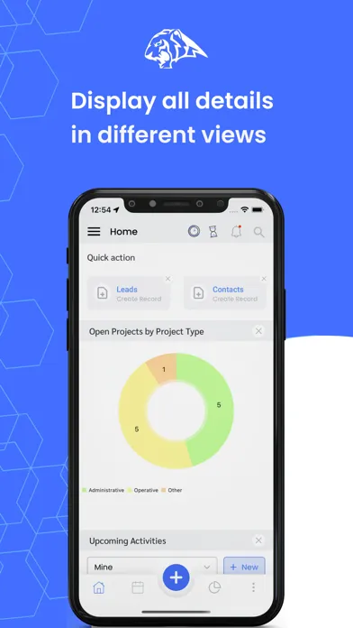Screenshot di CRMTiger - vTiger Mobile