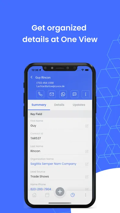 Screenshot di CRMTiger - vTiger Mobile