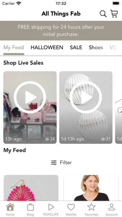 Captures d'écran de All Things Fab