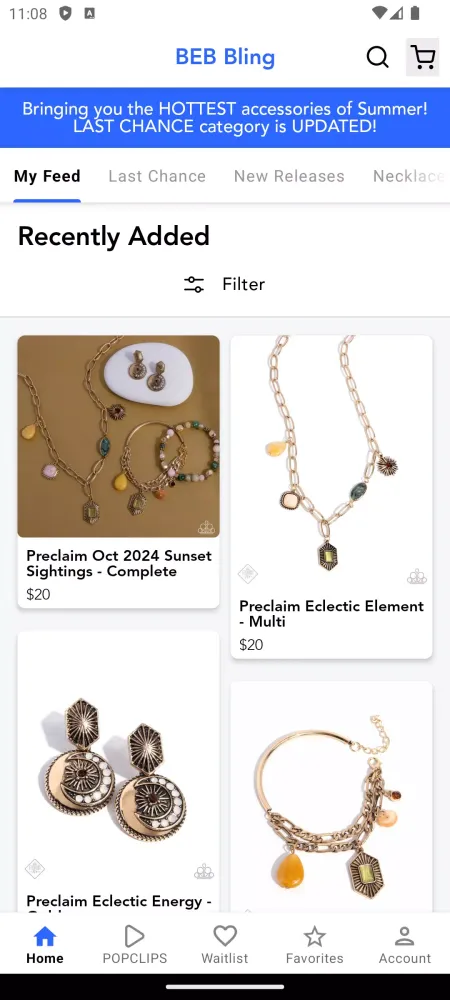 BEB Bling Screenshots