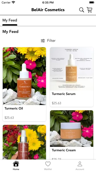 BelAir Cosmetics 스크린샷