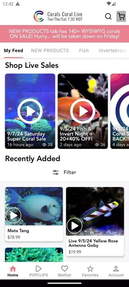 Corals Coral Live Screenshots
