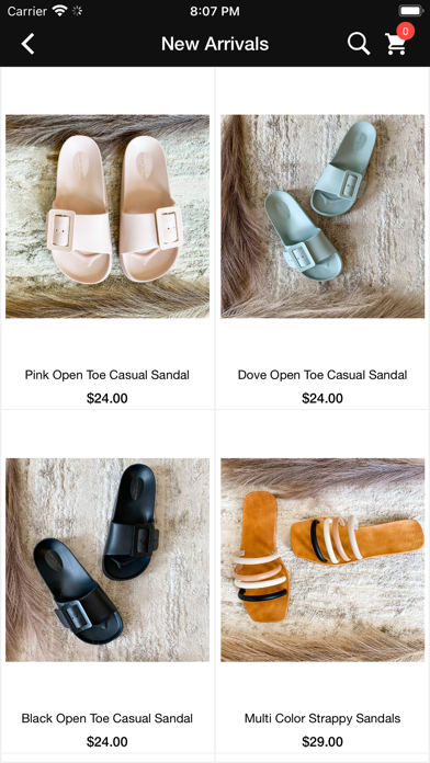 Zrzuty ekranu Denim and Honey Boutique