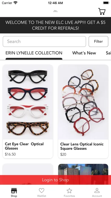 Ảnh chụp màn hình của Erin Lynelle Collection