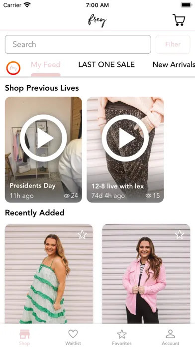 frey boutique Ekran Görüntüleri