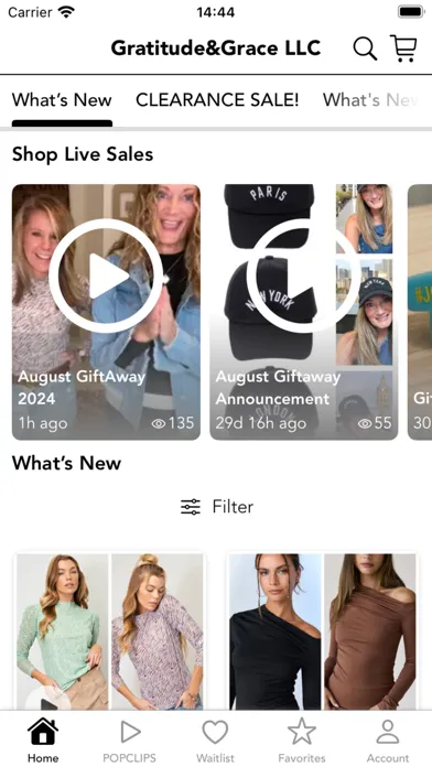 Capturas de pantalla de Gratitude&Grace LLC