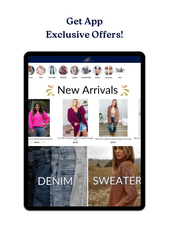 Just Wear the Dress Boutique iPad 应用截图