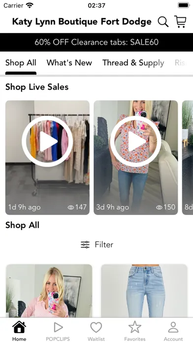 Katy Lynn Boutique Fort Dodge Ekran Görüntüleri
