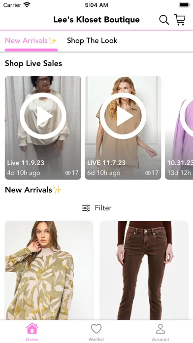 Lee's Kloset Boutique Screenshots