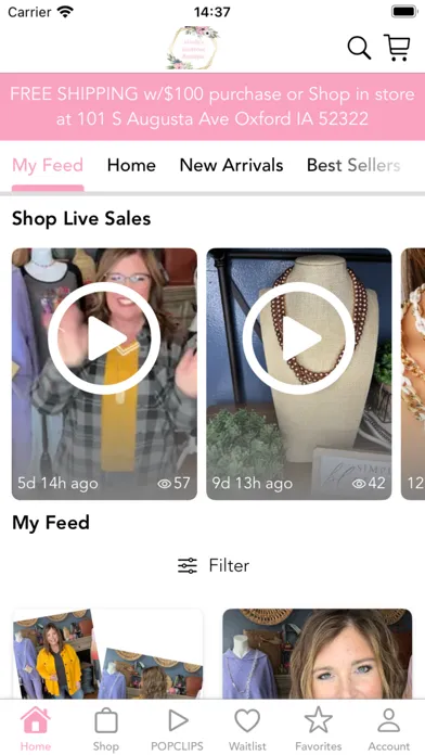 Capturas de pantalla de Mindy's Backroad Boutique