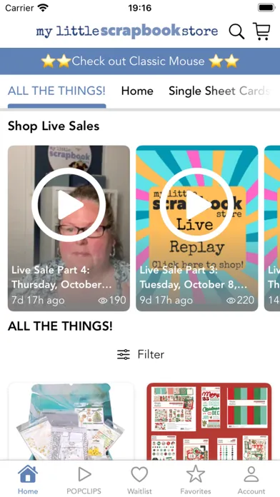 My Little Scrapbook Store Screenshots