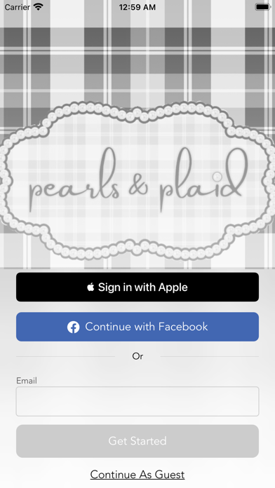pearls & plaid co. स्क्रीनशॉट