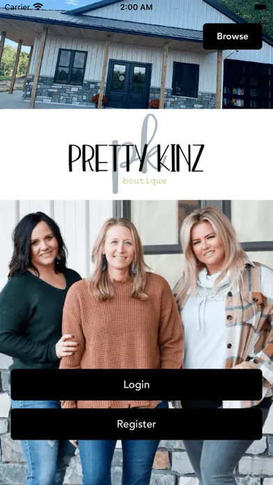 Pretty Kinz Boutique Ekran Görüntüleri