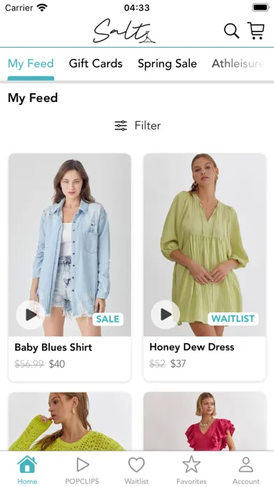 Salt Boutique Ekran Görüntüleri